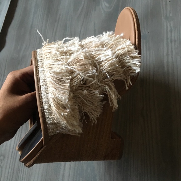 Tibi New York Ophelie Mules Fringe Tassels - Picture 6 of 8